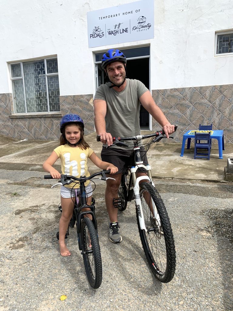 Bicycle hire, Kei Mouth